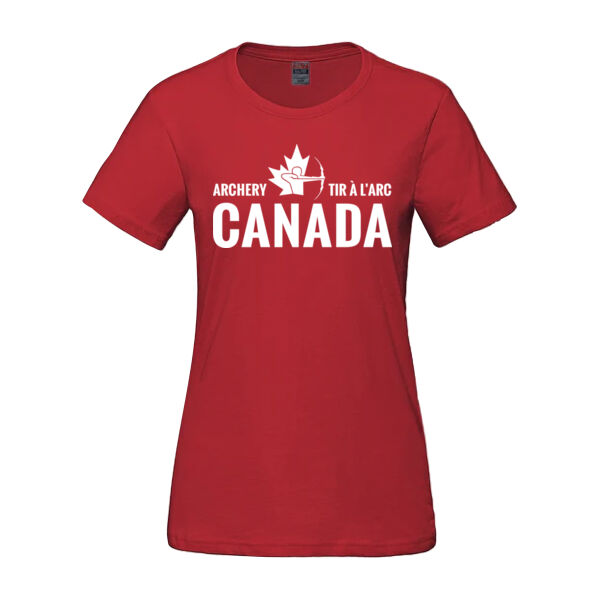Parkour Women's Archery Canada Crest Printed T-Shirt Thumbnail