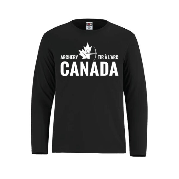 Shore Unisex Archery Canada Crest Printed Long Sleeve Thumbnail