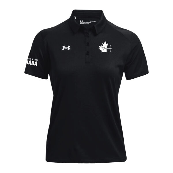 UA Women's Archer Canada Sleeve Printed Polo Thumbnail