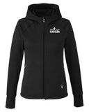 Ladies' Printed Spyder Hayer Full-Zip Hooded Fleece Jacket SALE 40% Off RETAIL ̶$̶1̶1̶8̶.̶9̶9̶