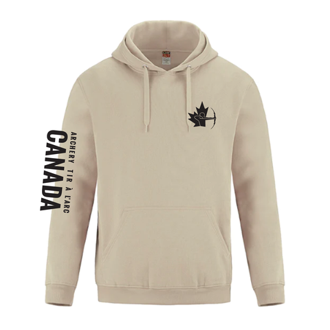 Sleeve & Left Chest Printed Cotton Hoodie