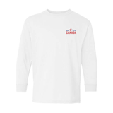 Youth Left Chest Cotton Long Sleeve