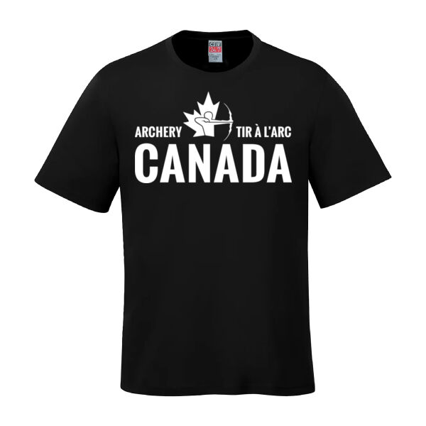 Parkour Youth Archery Canada Crest Printed T-Shirt Thumbnail