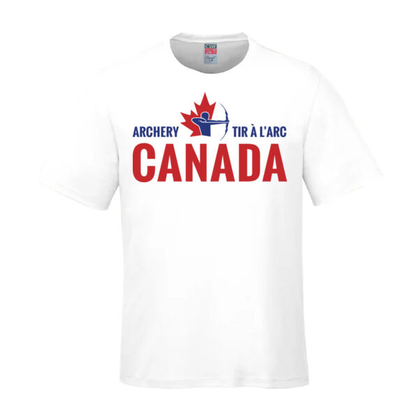 Parkour Youth Archery Canada Crest Printed T-Shirt Thumbnail