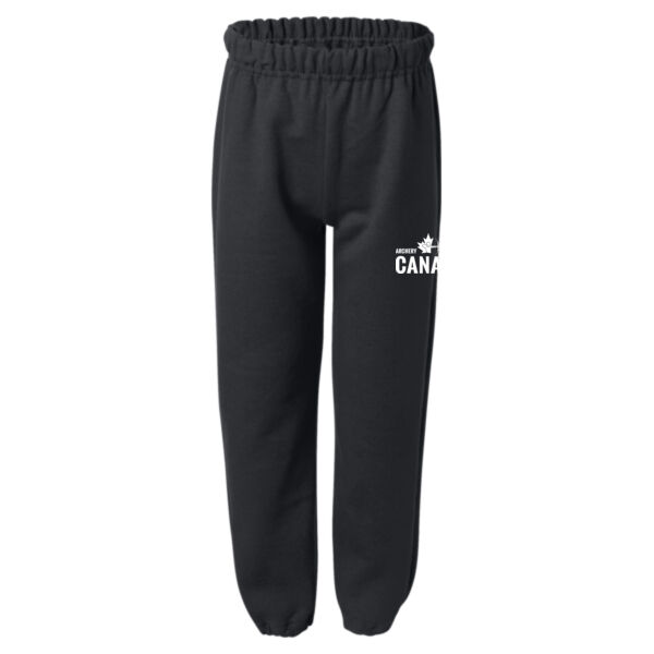 Gildan Youth Archery Canada Emblem Printed Sweatpants Thumbnail