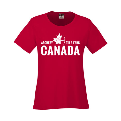 Coast Women's Archery Canada Crest Printed T-Shirt Thumbnail