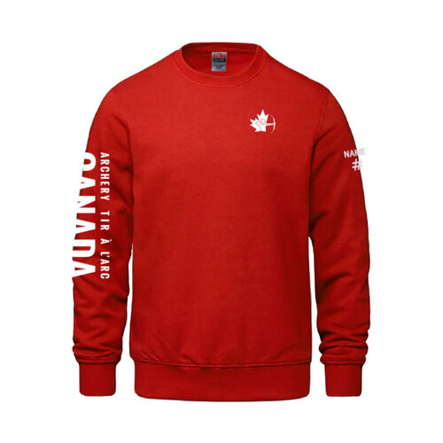 Vault Unisex Archer Canada Sleeve Printed Crewneck Thumbnail