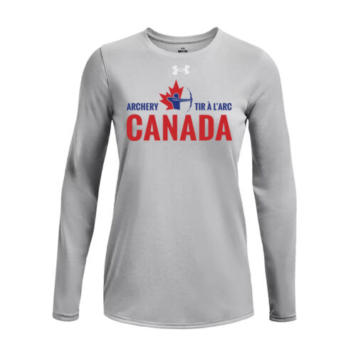 UA Women's Archer Canada Crest Printed Long Sleeve Thumbnail