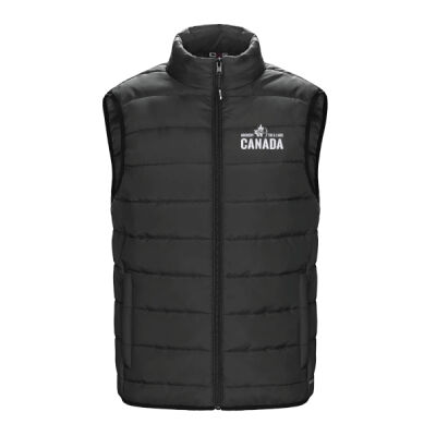 Chill Men's Archery Canada Emblem Embroidered Puffy Vest Thumbnail