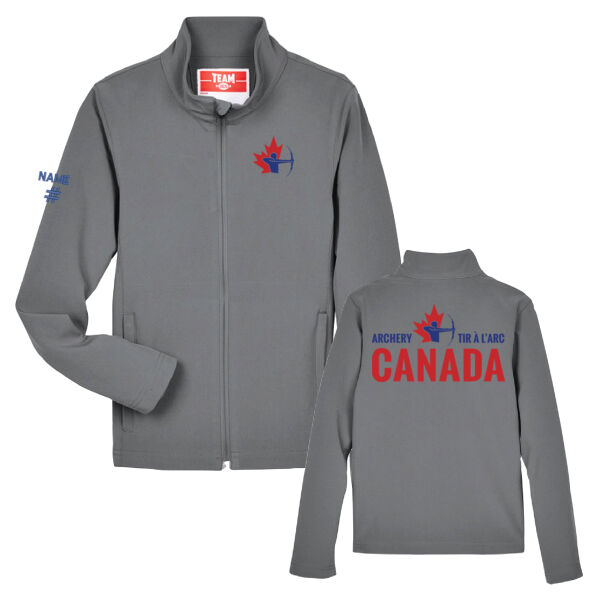 Team 365 Youth Archer Canada Printed Soft Shell Jacket Thumbnail