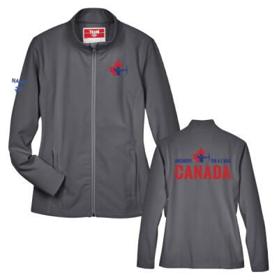 Team 365 Women's Archer Canada Printed Soft Shell Jacket Thumbnail